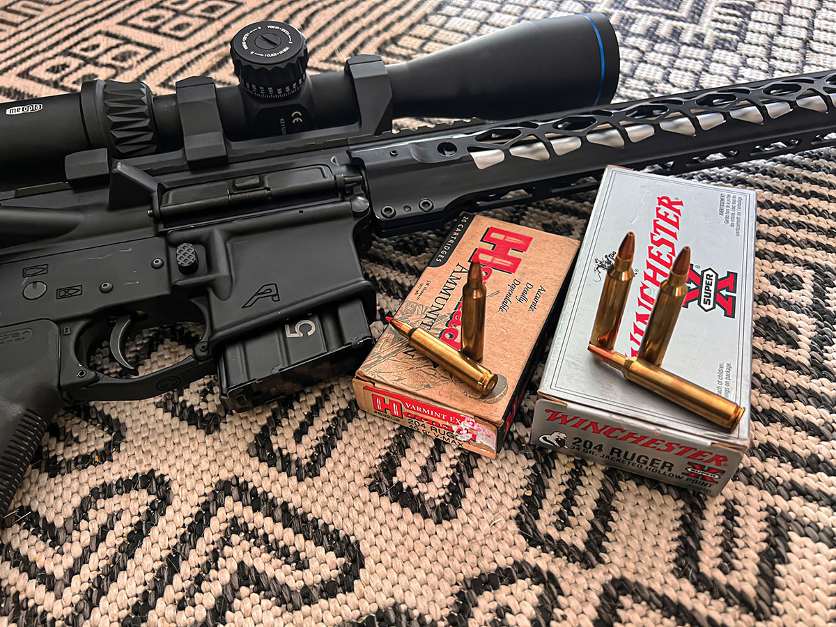 Performance with the factory ammunition was decent with the Winchester edging out Hornady in terms of accuracy. This was likely due to the slower twist rate favoring the lighter bullet weight of the Winchester ammunition.